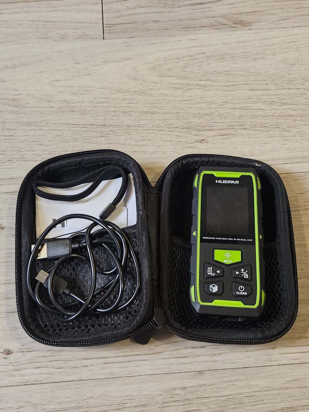 Huepar 393Ft Dual Green Laser Distance Measure
